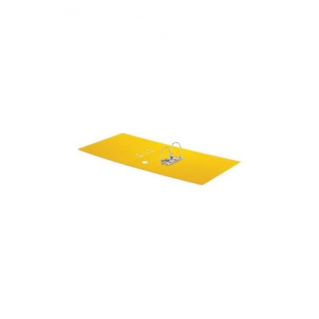 Папка-регистратор BRAUBERG с двухсторонним покрытием из ПВХ, 70 мм, желтая, 222650 - фото 4