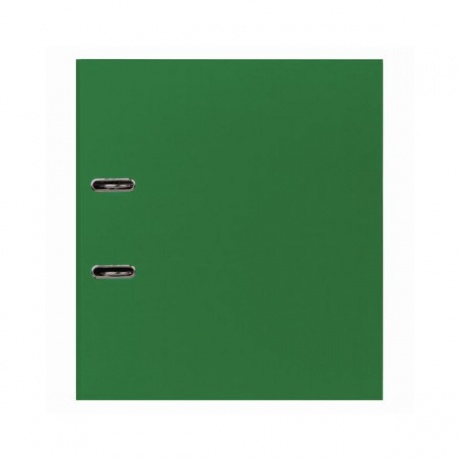 Папка-регистратор STAFF, с покрытием из ПВХ, 50 мм, без уголка, зеленая, 225979 - фото 2
