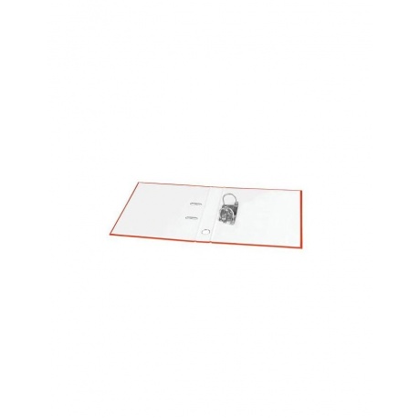 Папка-регистратор STAFF, с покрытием из ПВХ, 70 мм, без уголка, красная, 225980 - фото 2