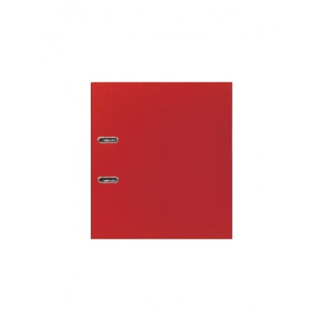 Папка-регистратор STAFF, с покрытием из ПВХ, 70 мм, без уголка, красная, 225980 - фото 3