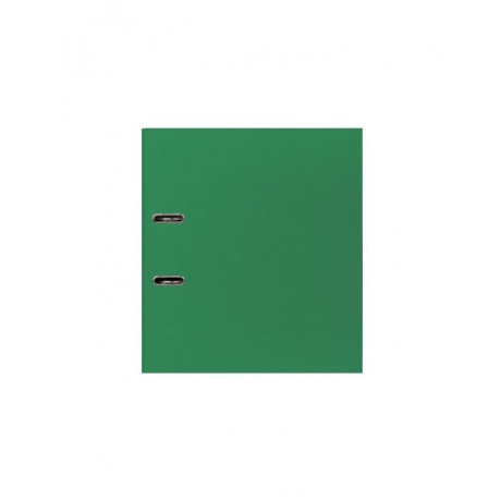 Папка-регистратор STAFF, с покрытием из ПВХ, 70 мм, без уголка, зеленая, 225981, (5 шт.) - фото 3