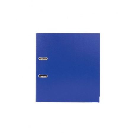 Папка-регистратор, покрытие пластик, 75 мм, ПРОЧНАЯ, с уголком, BRAUBERG, синяя, 226596 - фото 2