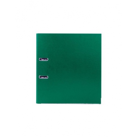 Папка-регистратор, покрытие пластик, 75 мм, ПРОЧНАЯ, с уголком, BRAUBERG, зеленая, 226597 - фото 2