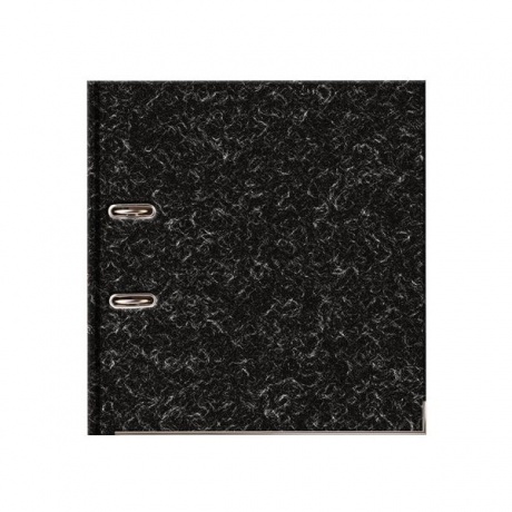 Папка-регистратор STAFF с мраморным покрытием, 50 мм, с уголком, черный корешок, 227186 - фото 3