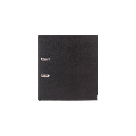 Папка-регистратор BRAUBERG с покрытием из ПВХ, 80 мм, с уголком, черная (удвоенный срок службы), 227189 - фото 2