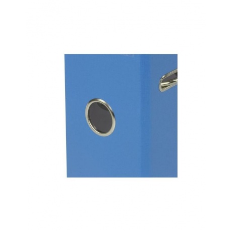 Папка-регистратор BRAUBERG с покрытием из ПВХ, 80 мм, с уголком, голубая (удвоенный срок службы), 227197 - фото 8
