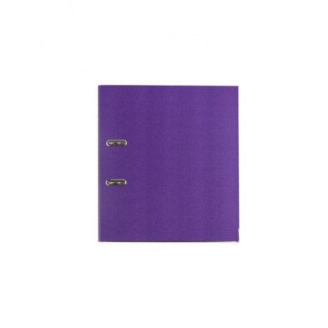 Папка-регистратор BRAUBERG с покрытием из ПВХ, 80 мм, с уголком, фиолетовая (удвоенный срок службы), 227200 - фото 2