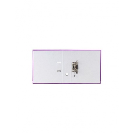 Папка-регистратор BRAUBERG с покрытием из ПВХ, 80 мм, с уголком, фиолетовая (удвоенный срок службы), 227200 - фото 3