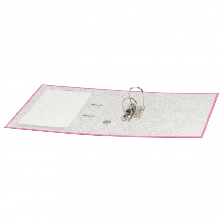 Папка–регистратор ERICH KRAUSE Neon, ламинированная, 70 мм, розовая, 45399 - фото 2