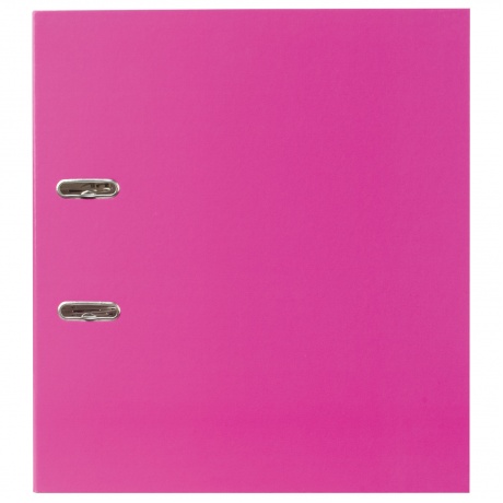 Папка–регистратор ERICH KRAUSE Neon, ламинированная, 70 мм, розовая, 45399 - фото 4