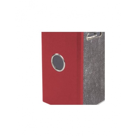 Папка-регистратор BRAUBERG, усиленный корешок, мраморное покрытие, 80 мм, с уголком, красная - фото 10