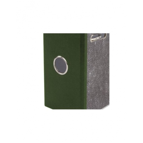 Папка-регистратор BRAUBERG, усиленный корешок, мраморное покрытие, 80 мм, с уголком, зеленая - фото 10