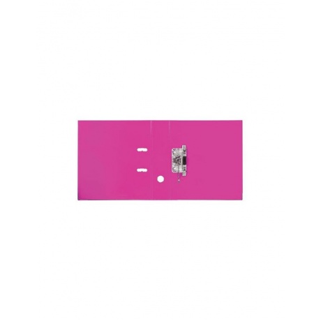 Папка-регистратор BRAUBERG EXTRA 75мм розовая, двустороннее покрытие пластик, мет. уголок - фото 3