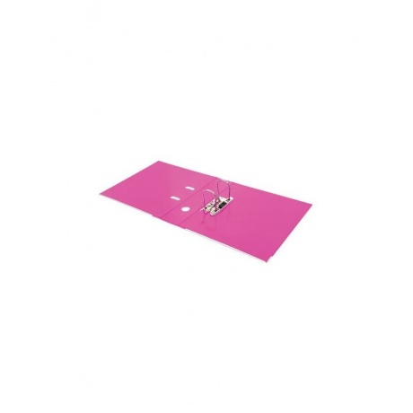 Папка-регистратор BRAUBERG EXTRA 75мм розовая, двустороннее покрытие пластик, мет. уголок - фото 4