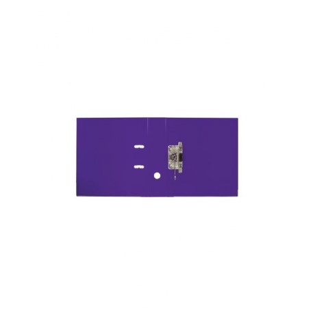 Папка-регистратор BRAUBERG EXTRA 75мм фиолетовая, двустороннее покрытие пластик, мет. уголок - фото 3