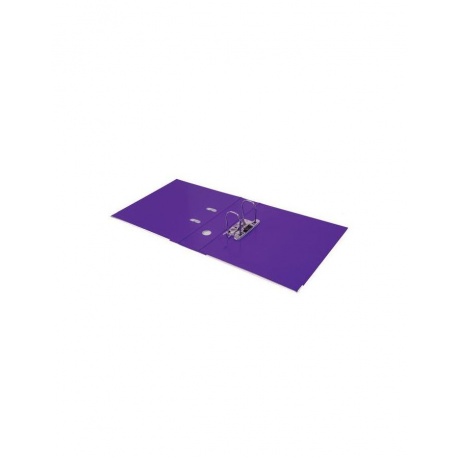 Папка-регистратор BRAUBERG EXTRA 75мм фиолетовая, двустороннее покрытие пластик, мет. уголок - фото 4