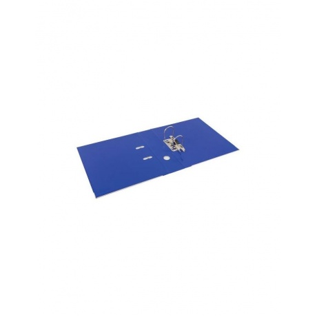 Папка-регистратор BRAUBERG EXTRA 75мм синяя, двустороннее покрытие пластик, мет. уголок - фото 4