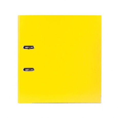 Папка-регистратор ESSELTE VIVIDA Plus, А4+, с двухстор. покрыт. из пластика, 80мм, желтая - фото 2