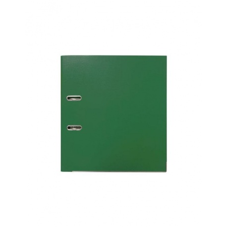 Папка-регистратор BRAUBERG EXTRA 75мм зеленая, двустороннее покрытие пластик, мет. уголок - фото 2