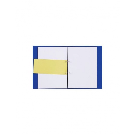 Разделители листов (полосы 240х105 мм) картонные, КОМПЛЕКТ 100 штук, голубые, BRAUBERG, 223973 - фото 4