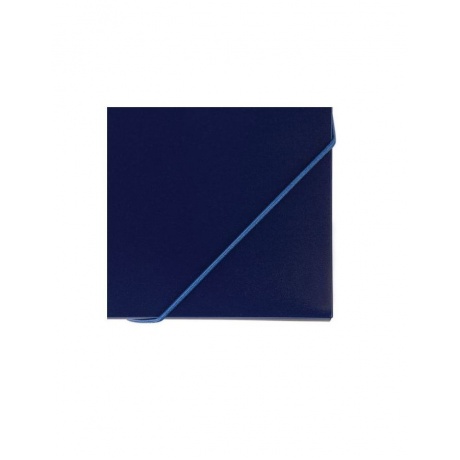 Папка-короб на резинках BRAUBERG, 30 мм, синяя, 0,7 мм, 224161 - фото 5