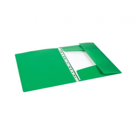 Папка на резинках ERICH KRAUSE Classic, А4, до 300 листов, 400 мкм, зеленая, 43094, (8 шт.) - фото 3