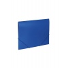 Папка на резинках BRAUBERG Office, синяя, до 300 листов, 500 мкм...