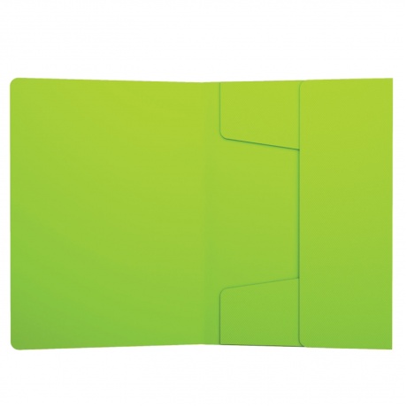 Папка на резинках ERICH KRAUSE Glance Neon, А4, до 300 листов, 400 мкм, ассорти, 47197 - фото 2