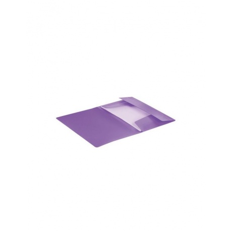 Папка на резинках BRAUBERG Office, фиолетовая, до 300 листов, 500 мкм, 228081, (10 шт.) - фото 7