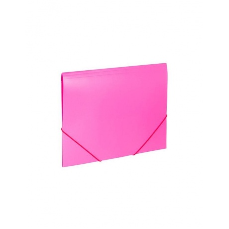 Папка на резинках BRAUBERG Office, розовая, до 300 листов, 500 мкм, 228083, (10 шт.) - фото 1