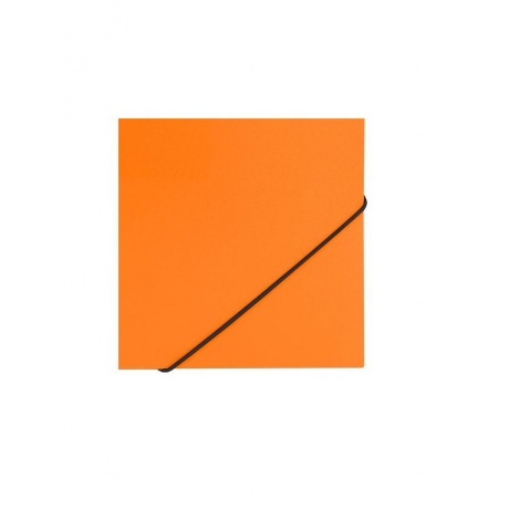 Папка на резинках BRAUBERG Office, оранжевая, до 300 листов, 500 мкм, 228084, (10 шт.) - фото 5