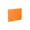 Папка на резинках BRAUBERG Office, оранжевая, до 300 листов, 500...