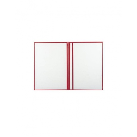 Папка адресная бархат с виньеткой, формат А4, красная, индивидуальная упаковка, АП4-фк-047 - фото 2