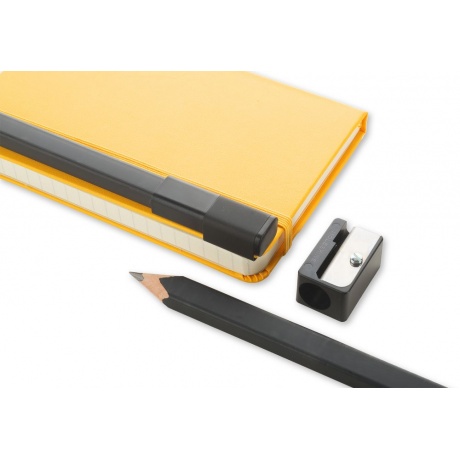 Набор карандашей чернографитных Moleskine Drawing Set EW1PSA (2 карандаша 2B + точилка), корпус черный - фото 2