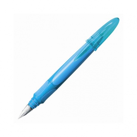 Ручка перьевая BIC EasyClic, корпус голубой, иридиевое перо, сменный картридж, блистер, 8479004 - фото 2