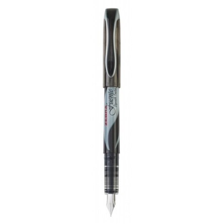 Ручка перьевая Zebra Fuente черная (12 шт. в уп-ке) - фото 2