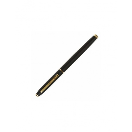 Ручка бизнес-класса перьевая BRAUBERG Brioso, СИНЯЯ, корпус черный с золотистыми деталями, линия письма 0,25 мм, 143467 - фото 6