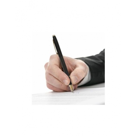 Ручка бизнес-класса перьевая BRAUBERG Brioso, СИНЯЯ, корпус черный с золотистыми деталями, линия письма 0,25 мм, 143467 - фото 8