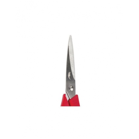 Ножницы для хобби и рукоделия ОСТРОВ СОКРОВИЩ 140 мм, 3-х сторонняя заточка, красно-черные, 237105 - фото 5