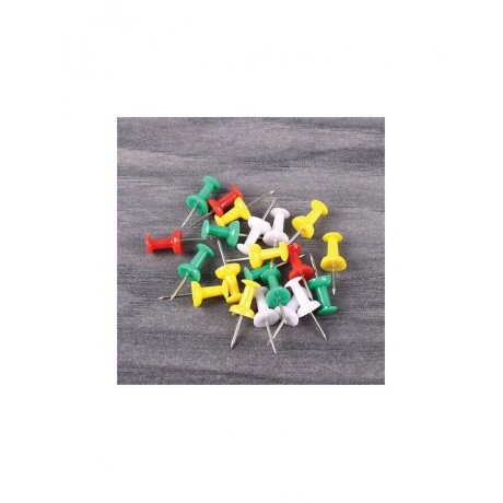 Силовые кнопки-гвоздики STAFF, цветные, 50 шт., в картонной коробке, 224770, (24 шт.) - фото 6