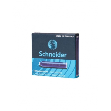 Картриджи чернильные SCHNEIDER (Германия), комплект 6 шт., картонная коробка, кобальтовые синие, 6603, (10 шт.) - фото 2