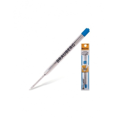 Стержень шариковый BRAUBERG, тип PARKER, металлический, 98 мм, л...