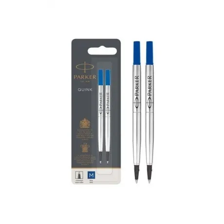 Стержень роллер Parker Quink RB Z01 (CW1950327) M 0.7мм синие че...