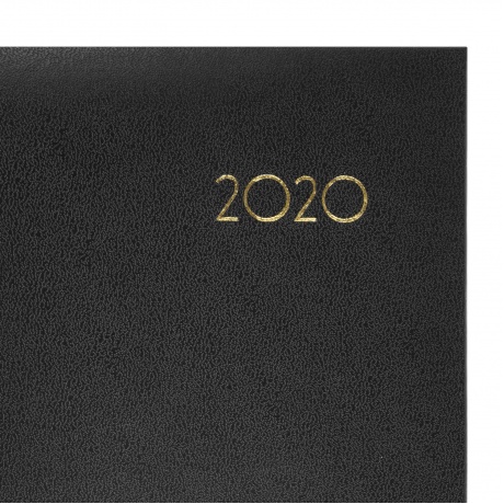 Ежедневник датированный 2020 А5, BRAUBERG Select, кожа классик, черный, 138х213 мм, 129714 - фото 6