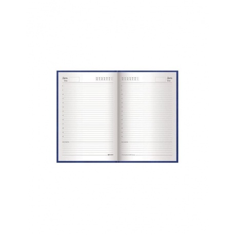 Ежедневник BRAUBERG недатированный, А5, 145х215 мм, 160 л., обложка бумвинил, синий, 123327, (5 шт.) - фото 3