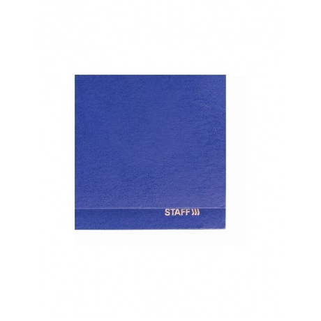Планинг настольный STAFF недатированный, 285х112 мм, 64 л., бумвинил, темно-синий, 127057 - фото 4