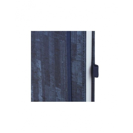 Ежедневник недатированный А5 (138x213 мм) BRAUBERG &quot;Wood&quot;, кожзам, резинка, 136 л., синий, 111674 - фото 8
