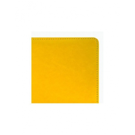 Ежедневник недатированный А5 (138х213 мм) BRAUBERG &quot;Imperial&quot;, 160 л., кожзам, желтый, 111858 - фото 4