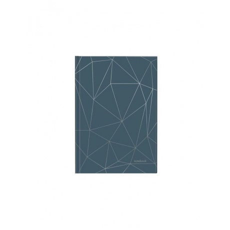 113526, Ежедневник недатированный А5 (145х215 мм), ламинированная обложка с фольгой, 128 л., STAFF, Silver, 113526 - фото 3