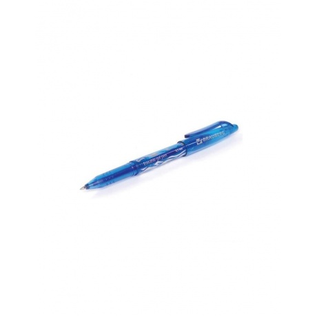 Ручка стираемая гелевая BRAUBERG, СИНЯЯ, узел 0,5 мм, линия письма 0,35 мм, GP135, (12 шт.) - фото 6